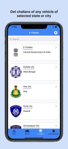 RTO — eChallan, Vehicle info для iOS — скриншот 4