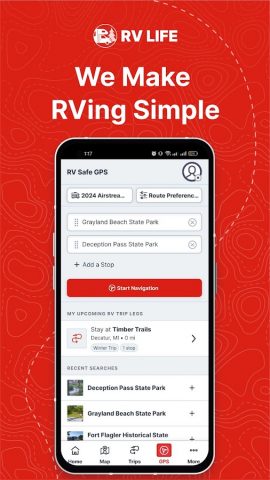 RV LIFE — RV GPS & Campgrounds для Android — скриншот 1