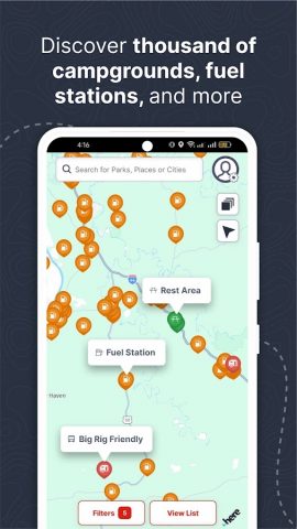 RV LIFE — RV GPS & Campgrounds для Android — скриншот 2
