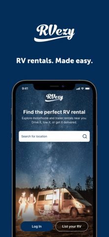 RVezy — RV & Trailer Rental для iOS — скриншот 1