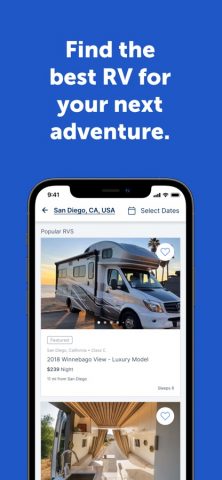 RVezy — RV & Trailer Rental для iOS — скриншот 2