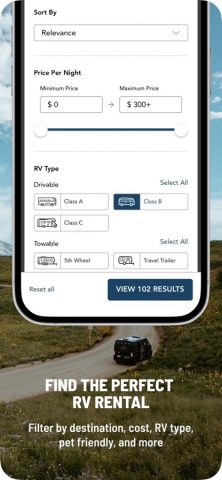 RVshare — RV Rentals для iOS — скриншот 2