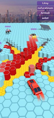 Race Arena — Fall Car Battle для iOS — скриншот 2