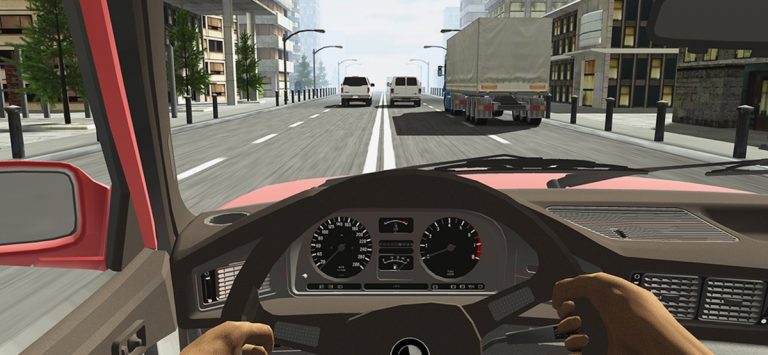 Racing in Car для iOS — скриншот 3