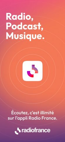 Radio France — podcast, direct для iOS — скриншот 1