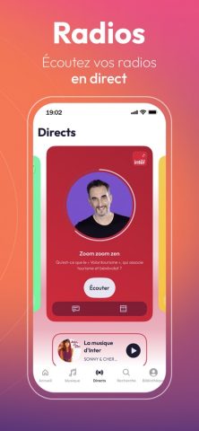 Radio France — podcast, direct для iOS — скриншот 2