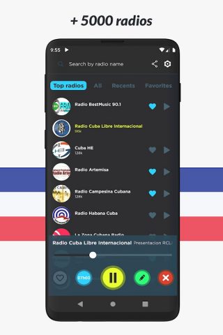 Радио Куба FM онлайн для Android — скриншот 4