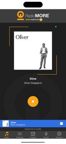 Radio More для iOS — скриншот 1