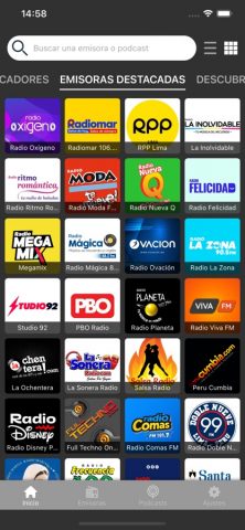 Radios de Perú: Radio en Vivo для iOS — скриншот 2