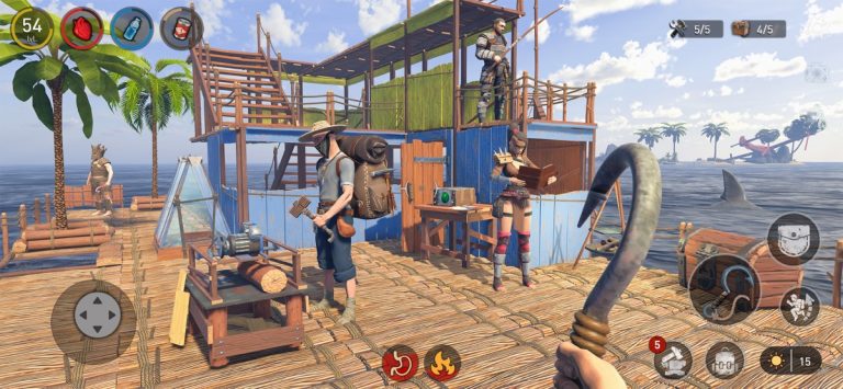 Raft® Survival: Мультиплеер для iOS — скриншот 5