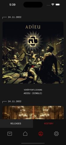 Rammstein для iOS — скриншот 4