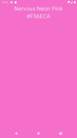 Random Color Generator для Android — скриншот 3