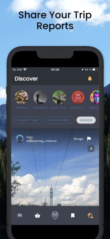 Randonautica для iOS — скриншот 3
