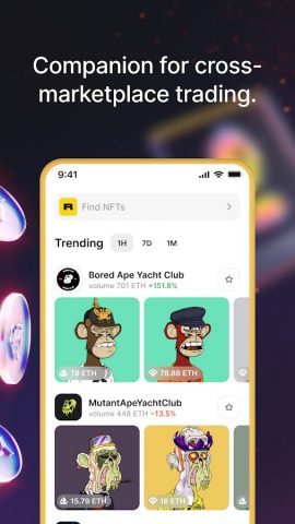 Rarible: NFT Aggregator для Android — скриншот 2