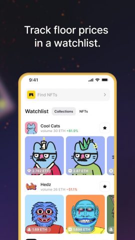 Rarible: NFT Aggregator для Android — скриншот 3