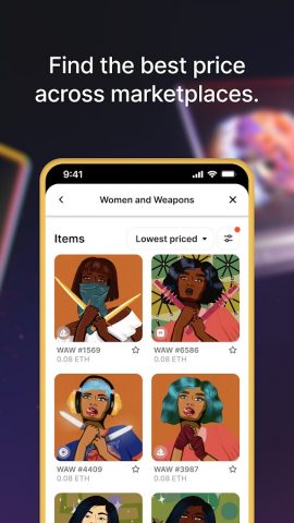 Rarible: NFT Aggregator для Android — скриншот 5