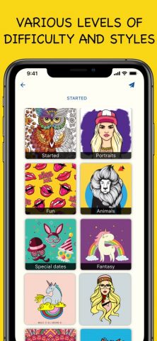 Раскраска антистресс! для iOS — скриншот 3