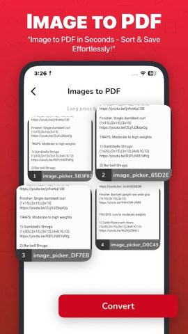 Разделить страницы PDF для Android — скриншот 5