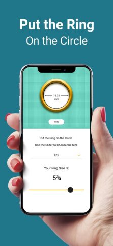 Размер Kольца — Измерить для iOS — скриншот 2