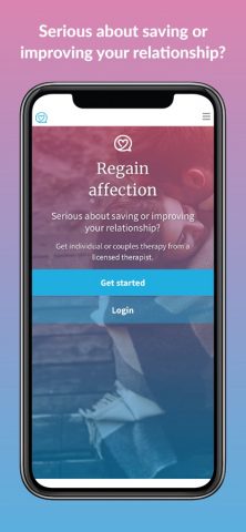 ReGain — Couples Therapy для iOS — скриншот 1