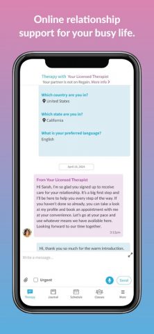 ReGain — Couples Therapy для iOS — скриншот 3