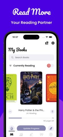 Read More — Reading Tracker для iOS — скриншот 1