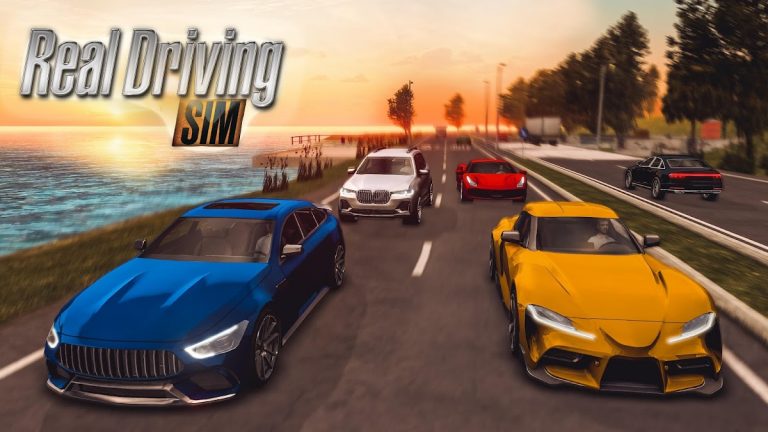 Real Driving Simulator для Android — скриншот 1