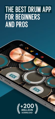 Real Drum: electronic drum set для iOS — скриншот 1