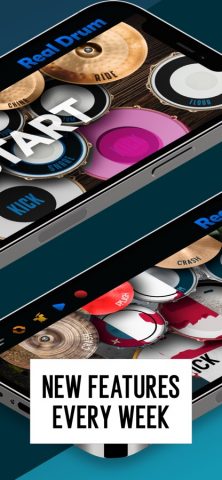 Real Drum: electronic drum set для iOS — скриншот 3