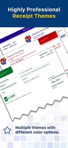 Receipt Maker — Sign & Send для iOS — скриншот 2