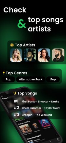 Receiptify: Stats for Spotify для iOS — скриншот 1