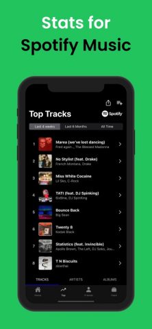 Receiptify: Stats for Spotify для iOS — скриншот 5