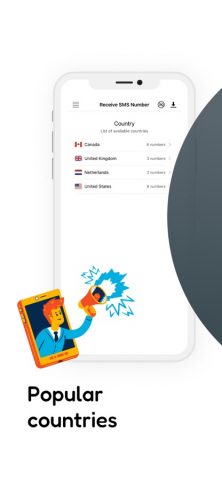 Receive SMS Online 2nd Number для iOS — скриншот 2