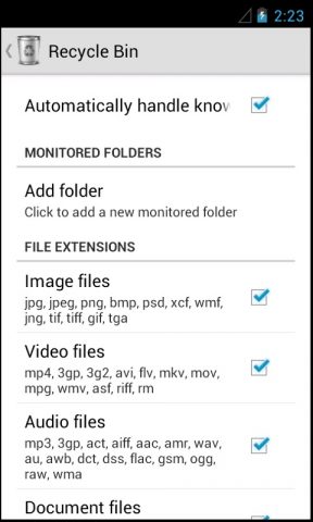 Recycle Bin для Android — скриншот 5
