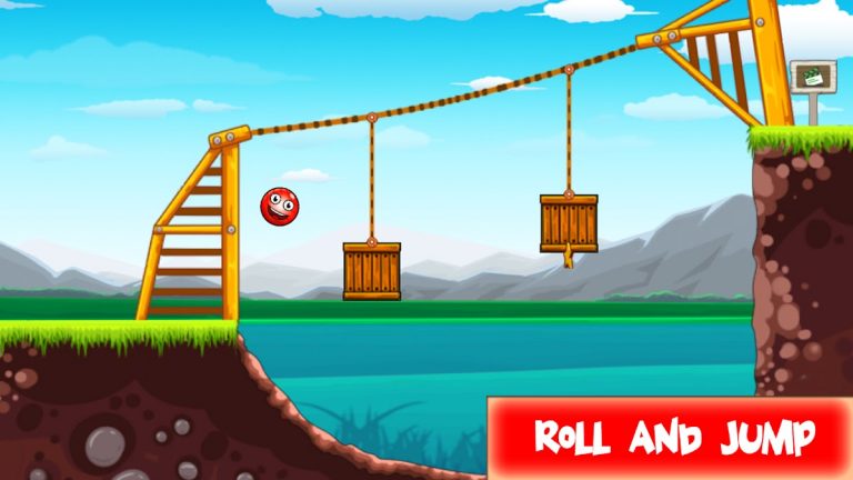 Red Hero 3 — Roll and Jump для Android — скриншот 3