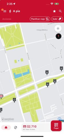 Red Movilidad для iOS — скриншот 3