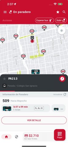 Red Movilidad для iOS — скриншот 4