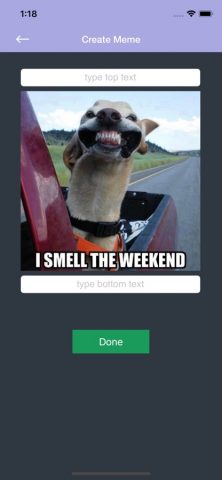 Редактор Мемов — Сделать Мем для iOS — скриншот 2