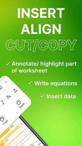 Редактор XLSX: XLS Reader для Android — скриншот 4