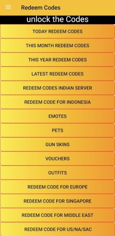 Redeem Codes для Android — скриншот 5