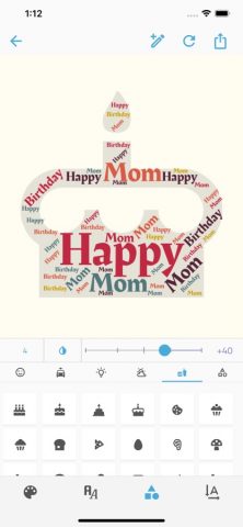 Reesha — Word Cloud Generator для iOS — скриншот 4