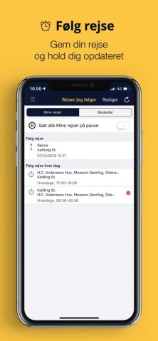 Rejseplanen для iOS — скриншот 5