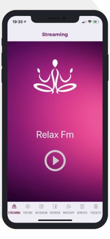 Relax FM для iOS — скриншот 1