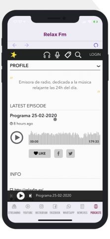 Relax FM для iOS — скриншот 3