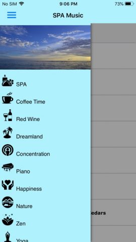 Relaxing Music Collection для iOS — скриншот 1