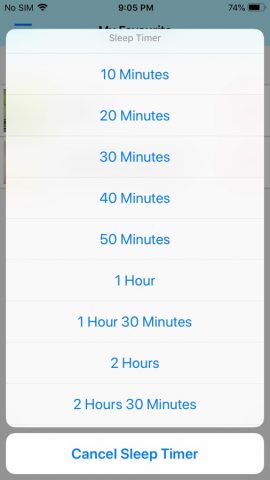 Relaxing Music Collection для iOS — скриншот 4