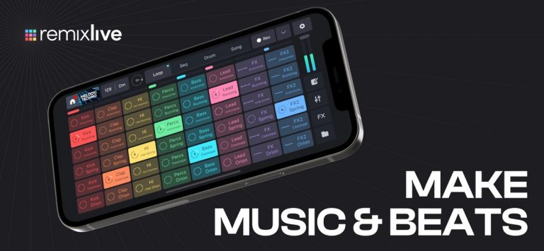 Remixlive — Make Music & Beats для iOS — скриншот 1