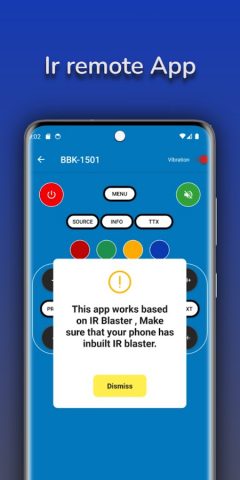 Remote for BBK Tv для Android — скриншот 3