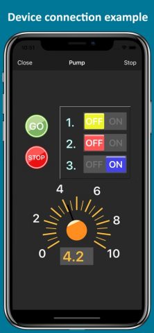 RemoteXY для iOS — скриншот 3