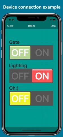 RemoteXY для iOS — скриншот 4
